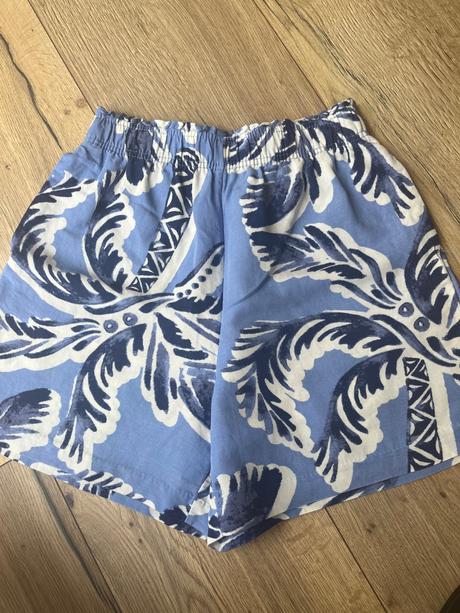 Ľanové šortky, h&m,36