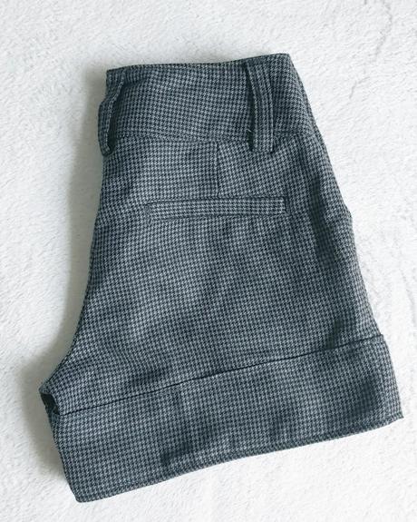 Pepitové kraťasy h&m veľ. 34, h&m,34