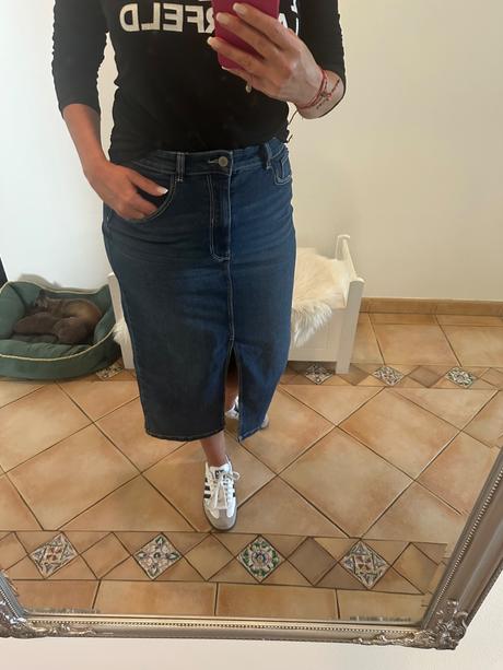 Denim sukňa, sinsay,m