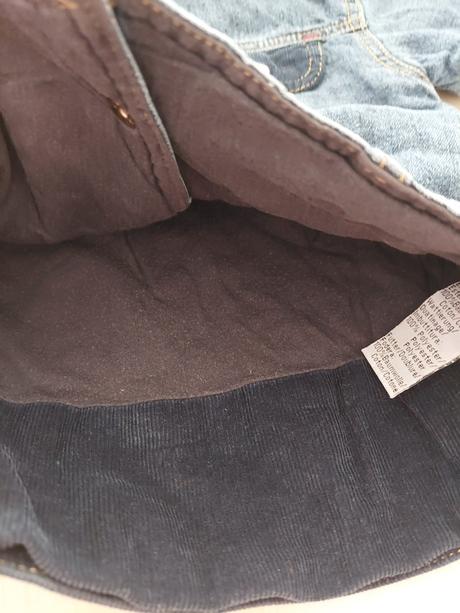 Zateplená rifľová bunda č.86, 86