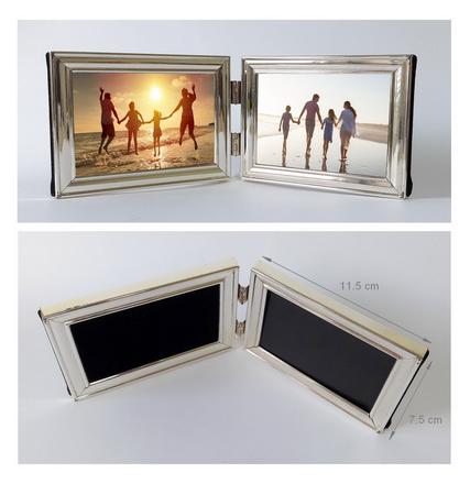 Retro dvojrámik na fotku,