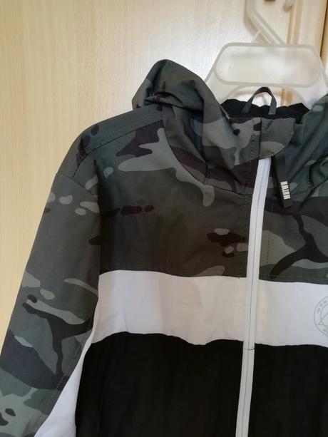 Chlapčenská ľahká prechodná vetrovka, č xs, fishbone,xs