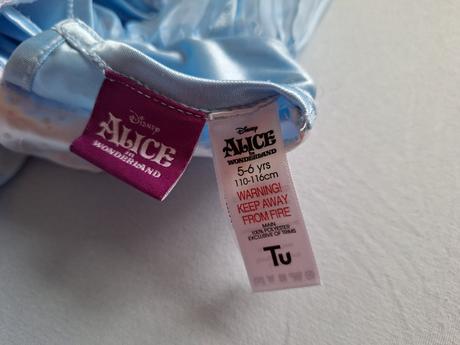 Alica v krajine zázrakov-exkluzívny kostým veľ.116,