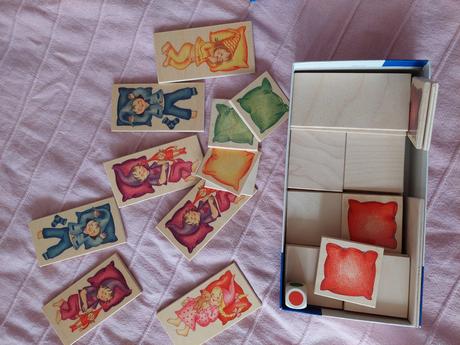 Drevená hra "kissenklau", 