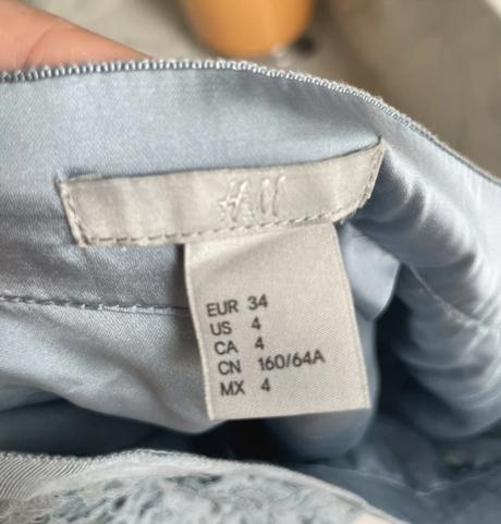 Hm krajková sukňa, h&m,xs