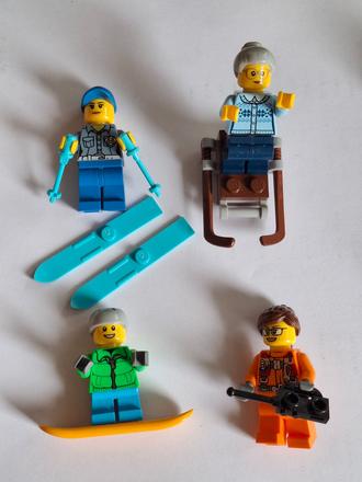 Lego figúrky zimné, 