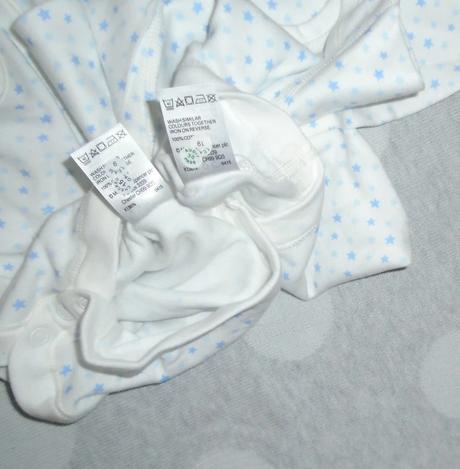 Balík oblečenia na 0 až 3 mesiace, 50–62