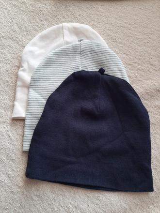 3x čiapocka, h&m,50