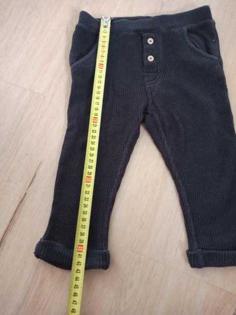 Vaflové nohavice, h&m,86