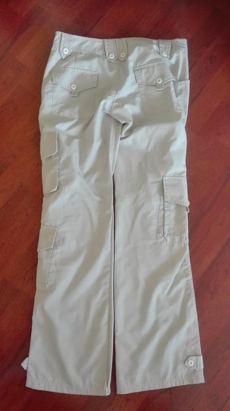 Nohavice bavlnene na leto, l