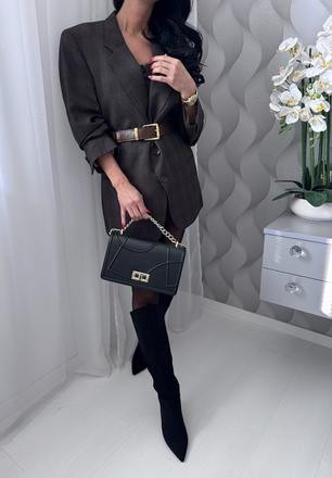 Valentino - kárované vlnené sako, 52