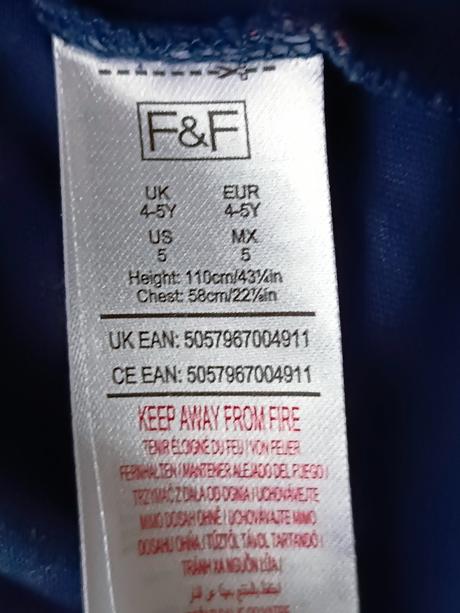 Šaty s dlhým rukávom, f&f,110