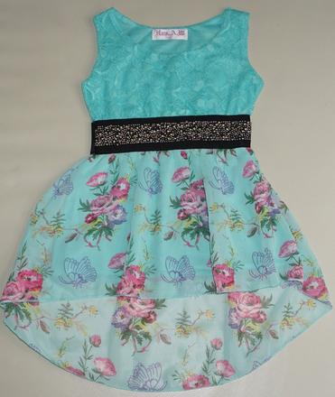 92 kvietkovane saty,18-24 mes., 92