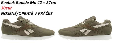 Reebok classic rapide mu zelené, reebok,42