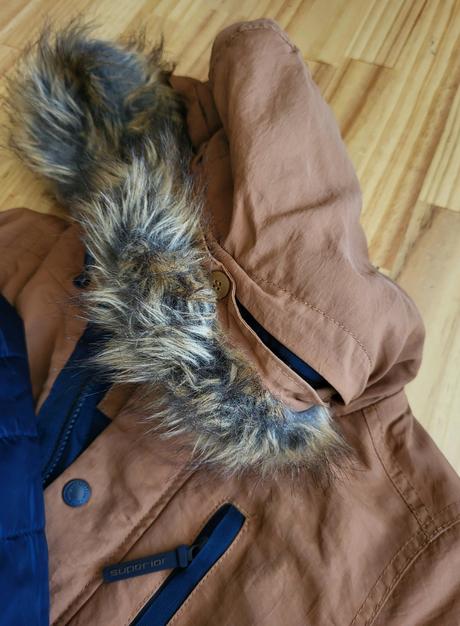 Zimná bunda 2v1 superior 122 na 6-7 rokov, 122