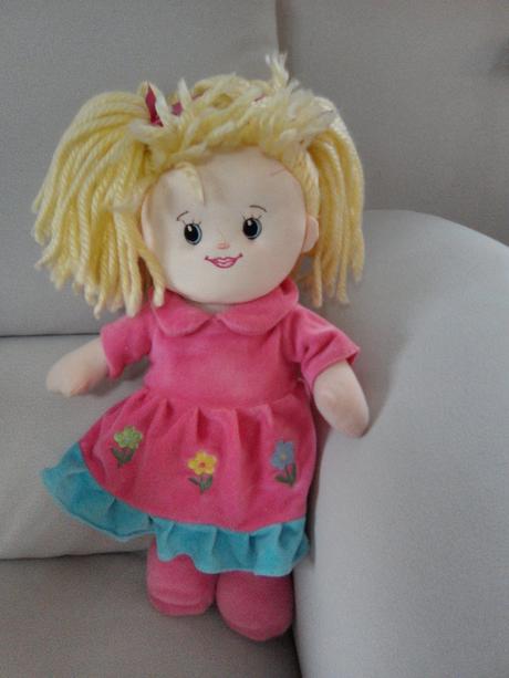Plyšová bábika 38 cm, 