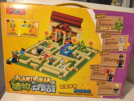 Plants vs zombies lego., 