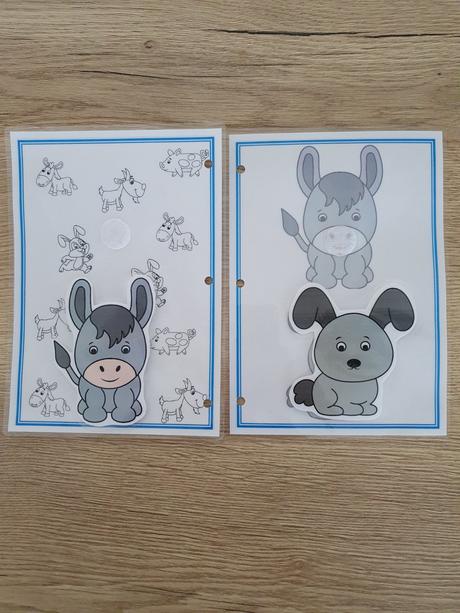 Pracovny zošit zvieratka od 1 roka, 