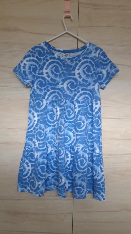 Šaty bavlnené, 134