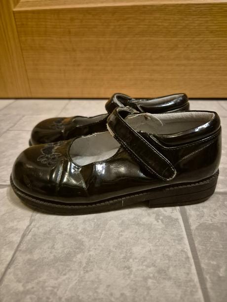 Čierne lakované baleríny pre dievča 29, 29
