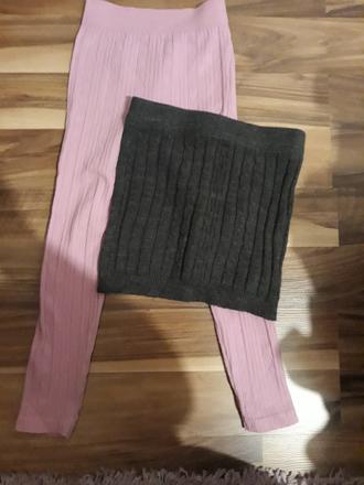 Upletová suknička a legínky, kik,128