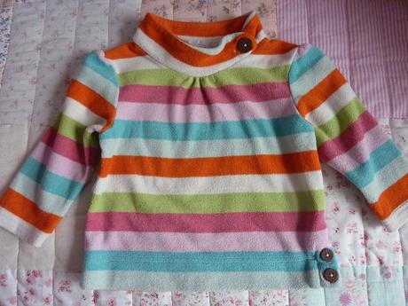 Flísová mikina, next,86