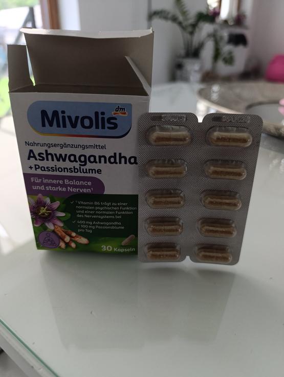 Mivolis Kapsuly Ašvagandha + mučenka, 30 ks