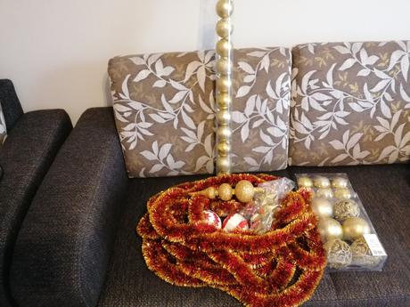 Zlatá vianočná výzdoba, 