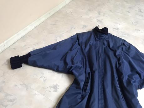 Športový podšitý kabát, l