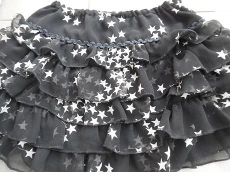 Tylová hviezdičková suknička, 152
