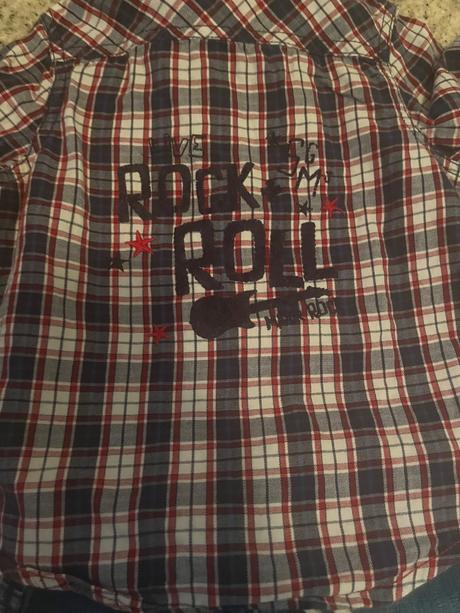 Košeľa a rifle veľkosť 92, h&m,92
