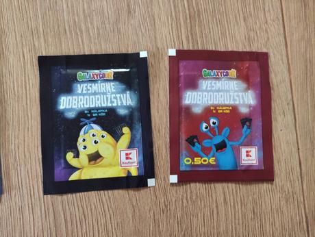 Nalepky vesmirne dobrodruzstva galaxy codr,