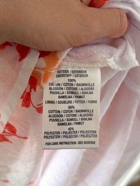 Krásne letné šaty od mexx s oranžovými a červenými, mexx,42