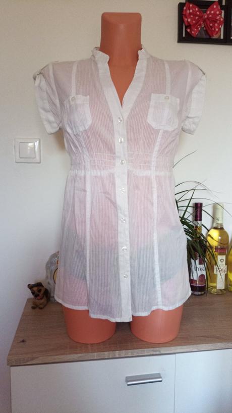 Predĺžená blúzka v.m, clockhouse,m