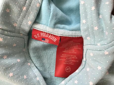 U.s.polo mikina na 4roky, 104