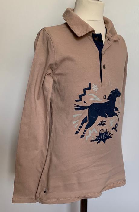 Fouganza detské tričko s dlhým rukávom, 152