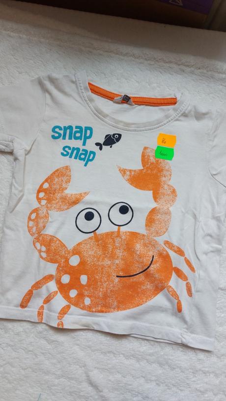 Krátke nohavice + tričko, pepco,86