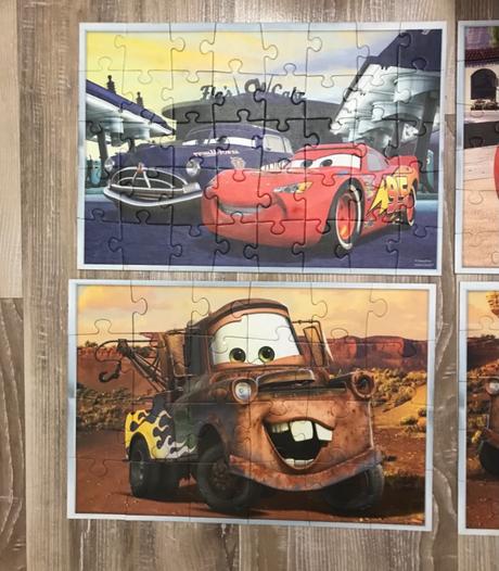 Puzzle cars 10in 1 ,darujem k nákupu, 