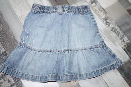 Riflová sukňa, h&m,98