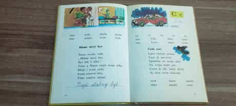 Šlabikár z roku 1977, 