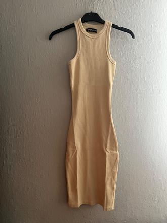 Béžové šaty, new yorker,xs