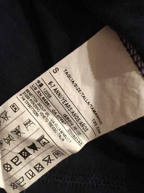 Tričko natelnik benetton, benetton,116