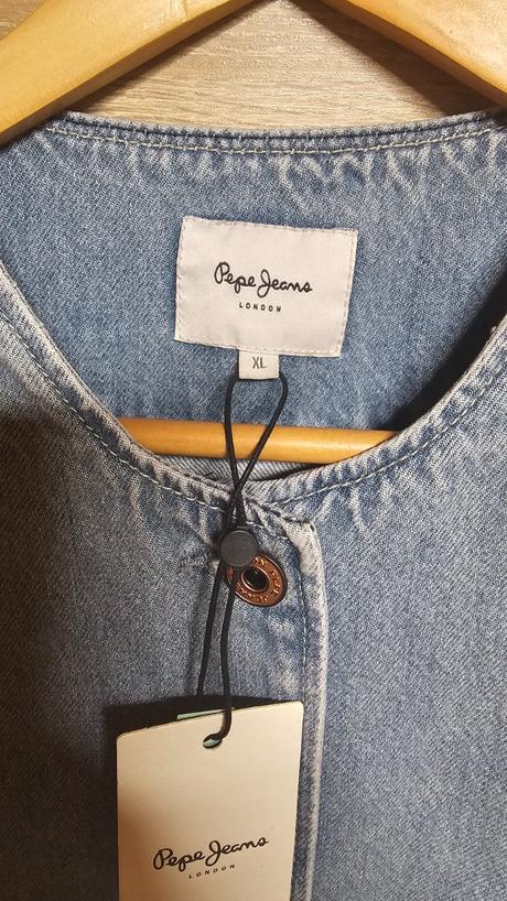 Pepe jeans - deninové šaty, pepe jeans,xl