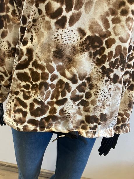 Dámska vzorovaná mikina (uni), l / m / s / xl