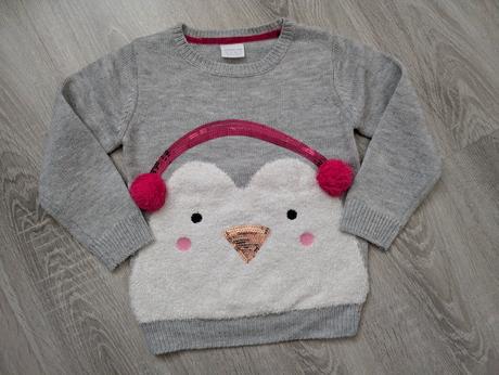Teplý dievčenský sveter, f&f,104