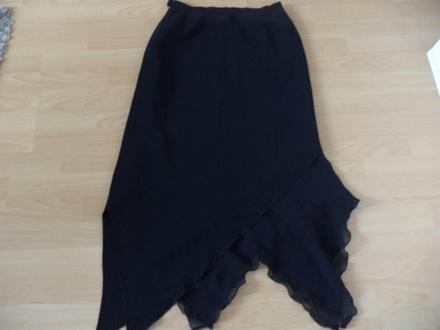 Damska čierna elegantna sukna, m