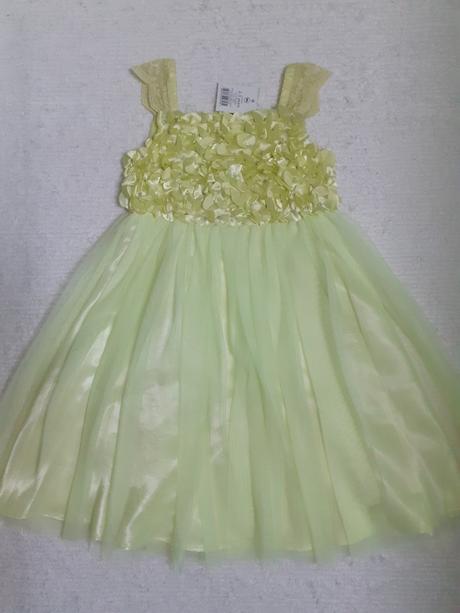 Žltozelené šaty, george,98