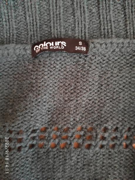 Sveter na zaväzovanie, colours of the world,s