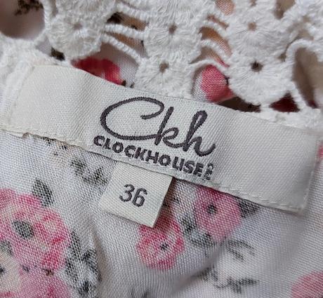 Kvetinový overal zn. clockhouse, clockhouse,36