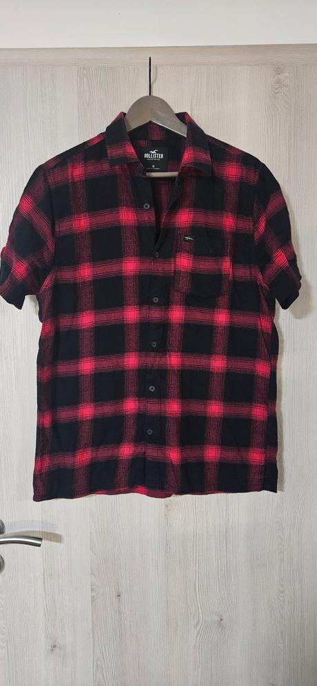 Pánska flanelová košeľa, hollister,m